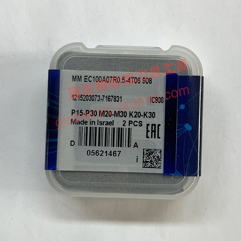 MM EC100A07R0.5-4T06 908伊斯卡可换式变形金刚铣刀头ISCAR刀具