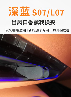 深蓝S7/SL03通用汽车出风口夹车载支架转换头香薰固定夹车内改装