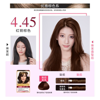 L 'Oreal Zhuoyun Hair Dye for Men and Women, natural black, brown, Cover white hair, Home Hair Dye Cream C thumbnail 7