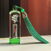 新生儿胎毛印章内雕鼠宝宝胎发纪念品出生礼物脐带可diy