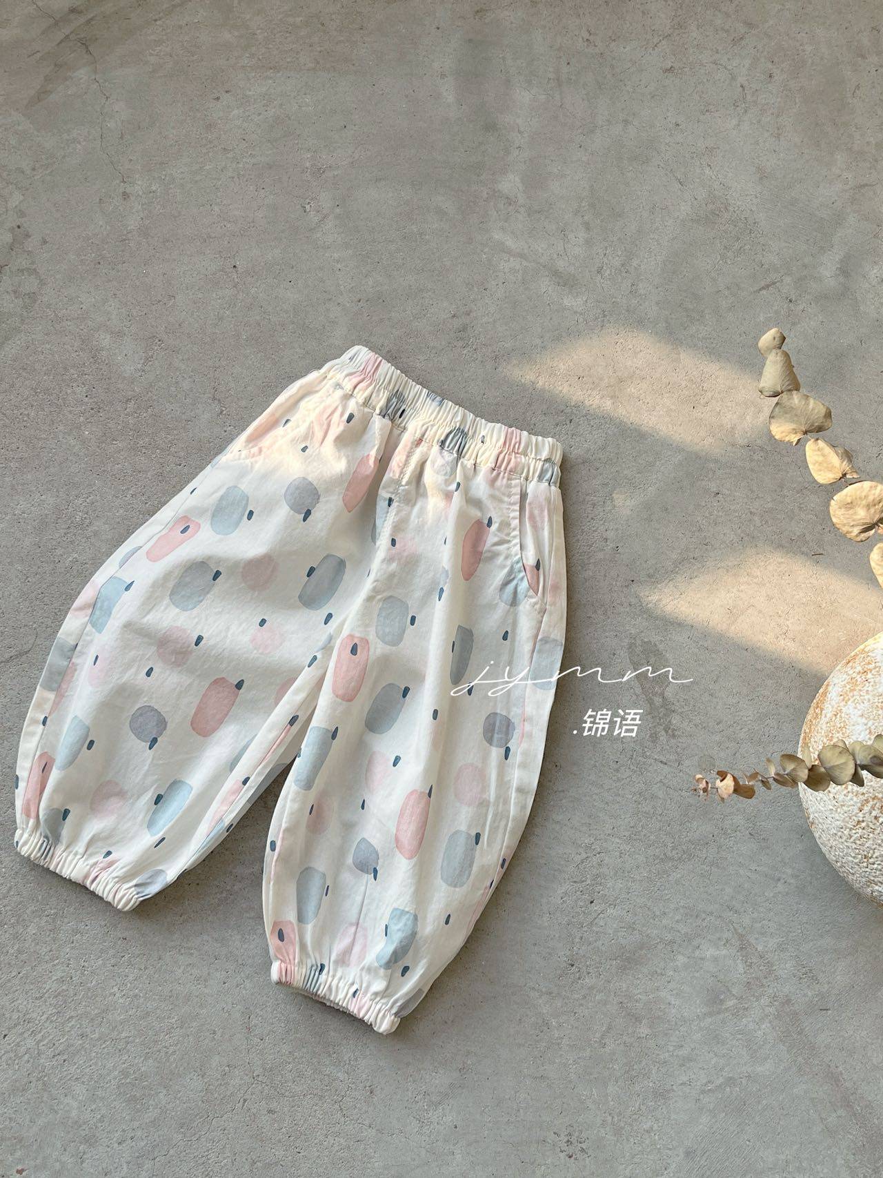 锦语绵绵2026年春夏男女宝贝宽松时尚舒适纯棉单裤防蚊裤,童装/婴儿装/亲子装,裤子,淘宝优惠券,粉丝福利购,淘宝优惠卷