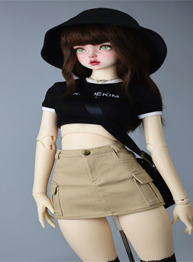 Ange’s Covenant  BJD短裙 DD娃衣  BJD3分4分6分工装短裙