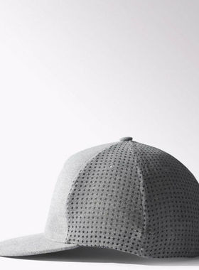 W运动/成人灰色反光标AEROKNIT专利透气速干自适应帽20190401-02