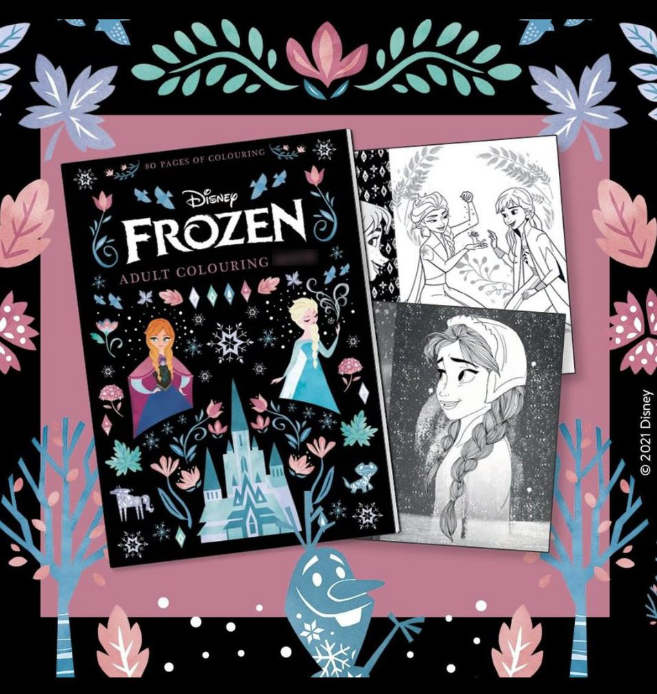 欧美动漫涂色填色减压画画本