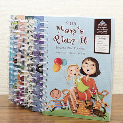perfect time engagement planner 系列 周月计划笔记本 2014-15