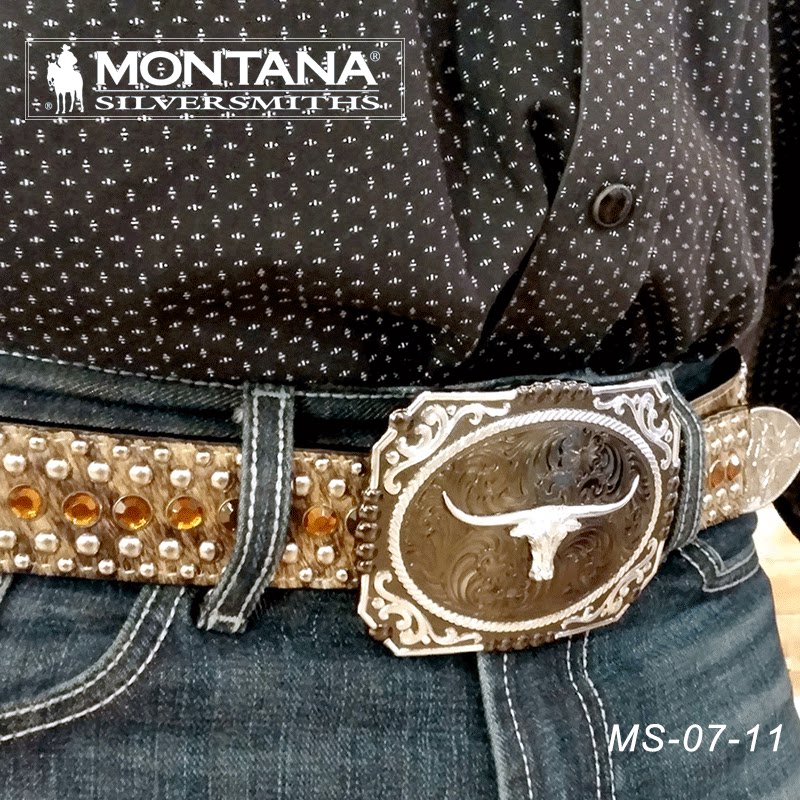 美国进口Montana西部牛仔腰带巴扣 皮带腰带巴扣西部巨人马具