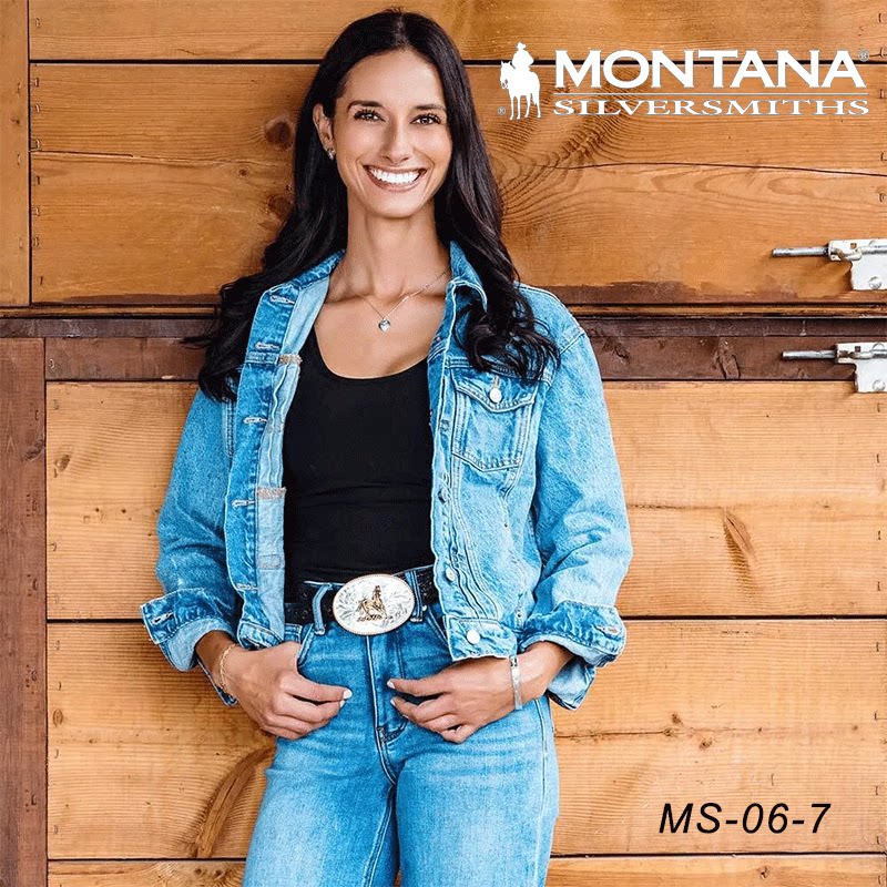 美国进口MONTANA西部牛仔装饰扣腰带扣 皮带腰带巴扣牛仔装饰扣