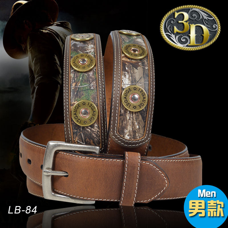 美国进口3D骑马马术西部腰带 男款牛仔腰带 西部巨人马术用品