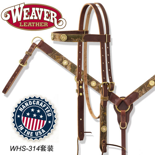 美国进口weaver西部马勒鼻马鞍