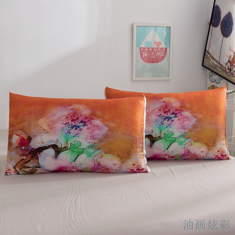 单面23姆米100%蚕丝枕套19姆米双