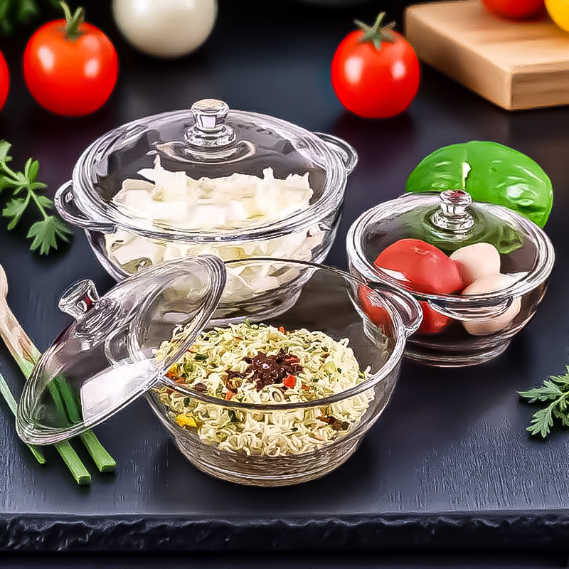 波匠耐高温玻璃碗家用微波炉