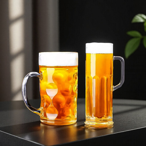 扎啤杯小麦精酿带把手福佳杯