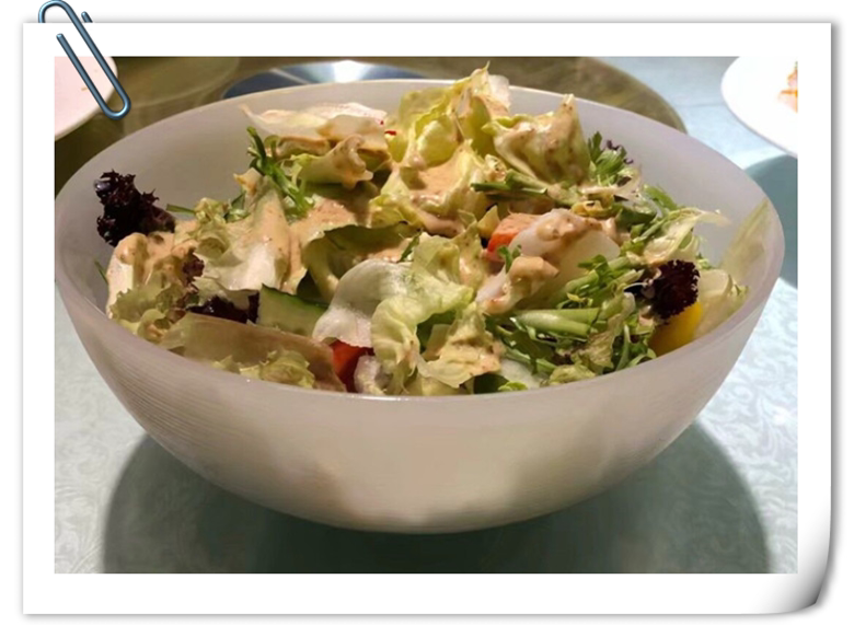 时尚玻璃沙拉碗仿玉简约凉菜碗自助餐特色餐具黑玉蓝色玻璃碗日式