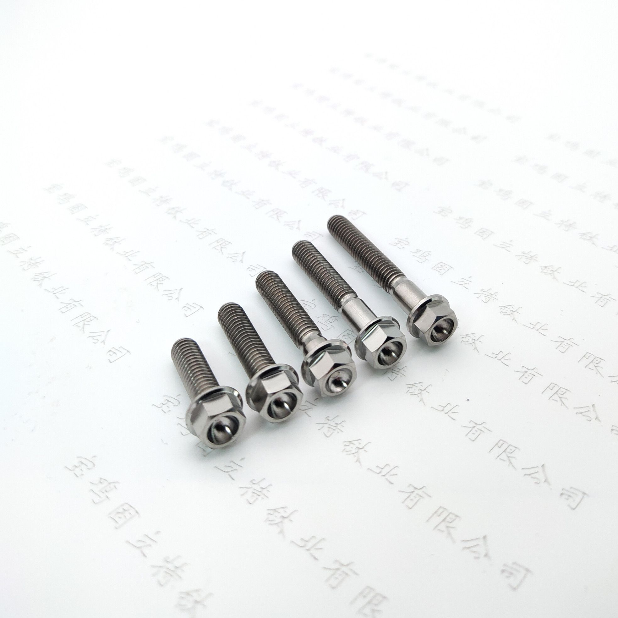 钛合金小法兰螺丝上泵刹把固定