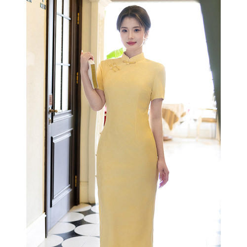 新中式绝美文艺显瘦旗袍
