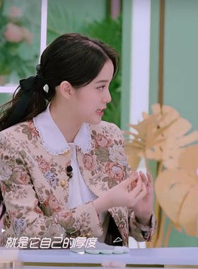 Beauty小姐欧阳娜娜同款黑色蝴蝶结少女可爱复古飘带发圈皮筋头绳