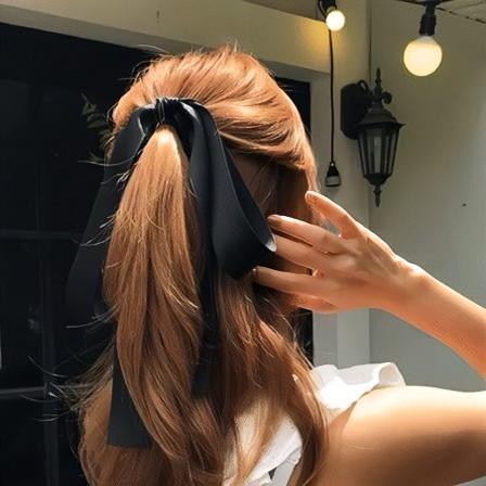 韩国代购同款蝴蝶结发圈头绳皮筋