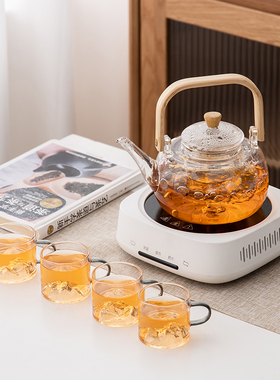 向行过围炉煮茶套装木碳罐烧烤陶瓷炭火炉室内户外功夫温茶煮茶器