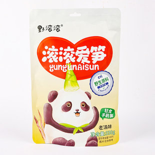 野滚滚手剥笋老汤味轻食竹笋小零食网红高山好笋解馋香脆爽口好吃