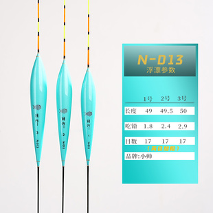 湖北小帅钓具高端纳米浮漂N-013#