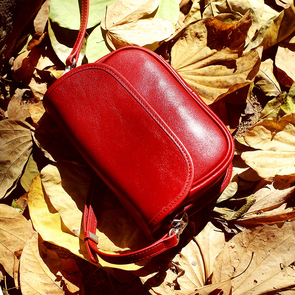 复古文艺风头层牛皮小方包女真皮斜挎包轻奢极简风单肩包迷你小包,箱包皮具/热销女包/男包,通用款女包,淘宝优惠券,粉丝福利购,淘宝优惠卷