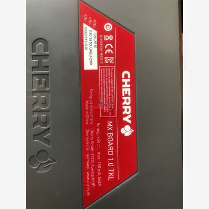 议价!!!CHERRY樱桃MX1.0游戏机械键盘黑轴87键