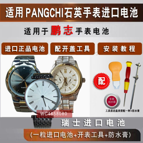 适用PANGCHI鹏志手表瑞士电池