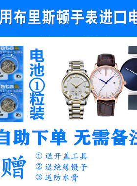 适用于BRISTON布里斯顿手表电池15140/14140/17142/18065纽扣电子