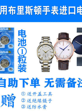 适用于BRISTON布里斯顿手表电池