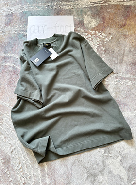 undercover SW3特定领罗纹宽松男短袖OS打底休闲全棉圆领潮流t恤