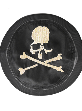 Mastermind World FH1渔夫帽经典金色银大骷髅文字刺绣潮流暗黑王