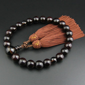 妙莲花日本数珠片手通用无患子木患子茶水晶京都进口流苏 包邮