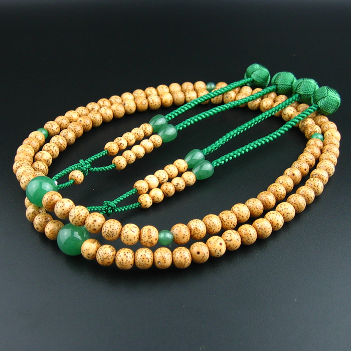 妙莲花日本御念珠唐密绿东陵