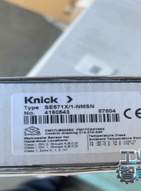询价Knick科伲可SE571X/1-NMSN原装pH传感器