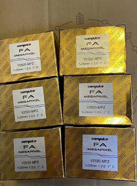 Conputar康标达镜头V2520-MPZ，25mm一英寸议价