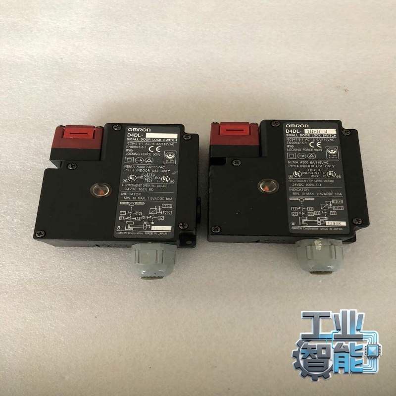 询价D4DL-1DFG-B欧姆龙安全门开关限位开关