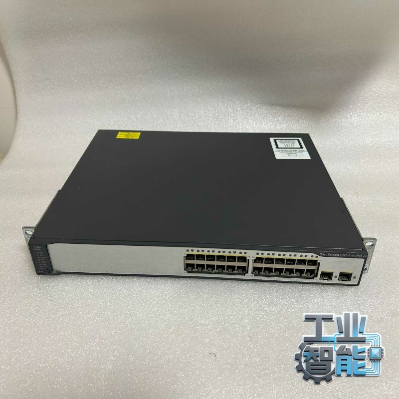 询价思科CiscoWS-C3750V2-24PS-S24口百