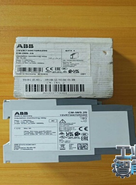 询价ABB绝缘监视继电器CM-IWS.2S，1SVR730