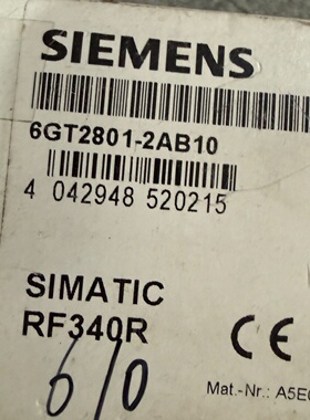 SIMATIC RF340R射频读写器，型号6GT28议价