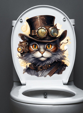 创意TEMU代发CH33790猫创意墙贴客厅沙发背景墙面家居装饰贴