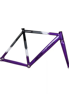 澳大利亚 Pizz Carton Picker frameset 紫色 单速场地 死飞车架