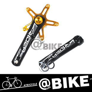 台湾RIDEA瑞宜达曲柄组 公路自行车牙盘曲柄 适用BIRDY鸟车曲柄