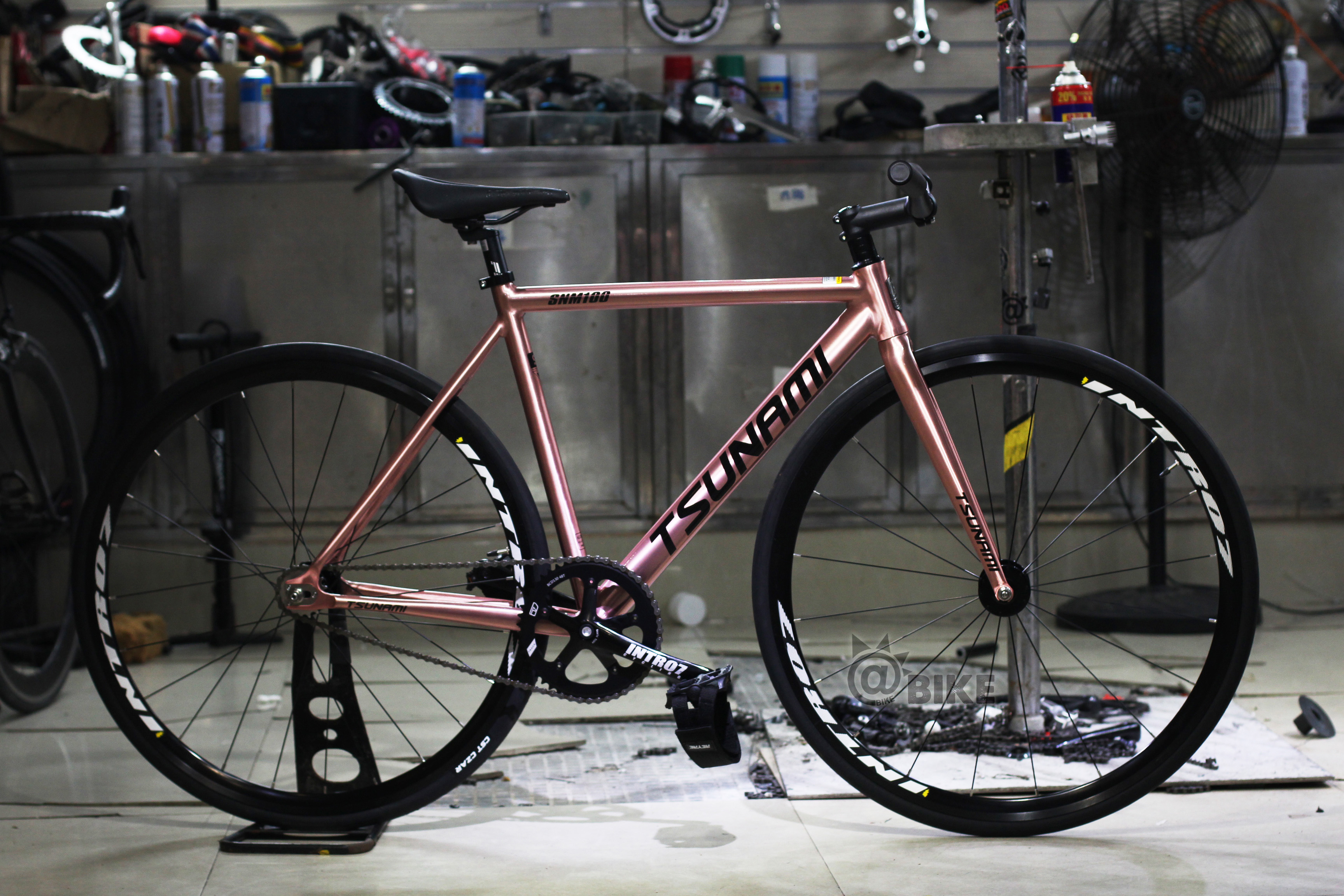 TSUNAMI速那米SNM100铝合金死飞