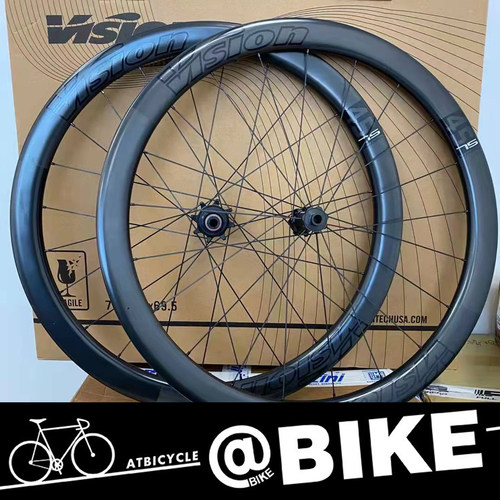 VISION METRON 45SL新款公路车开口碟刹碳刀轮组  全新PRS花鼓