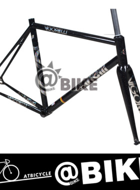 意大利工艺cinelli vigorelli竞速场地死飞钢架碳纤维前叉车架组