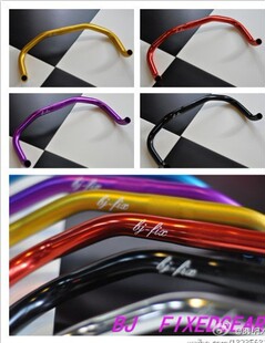 @BIKE FIXED GEAR BJ 自行车 死飞车 牛角车把 25.4口径