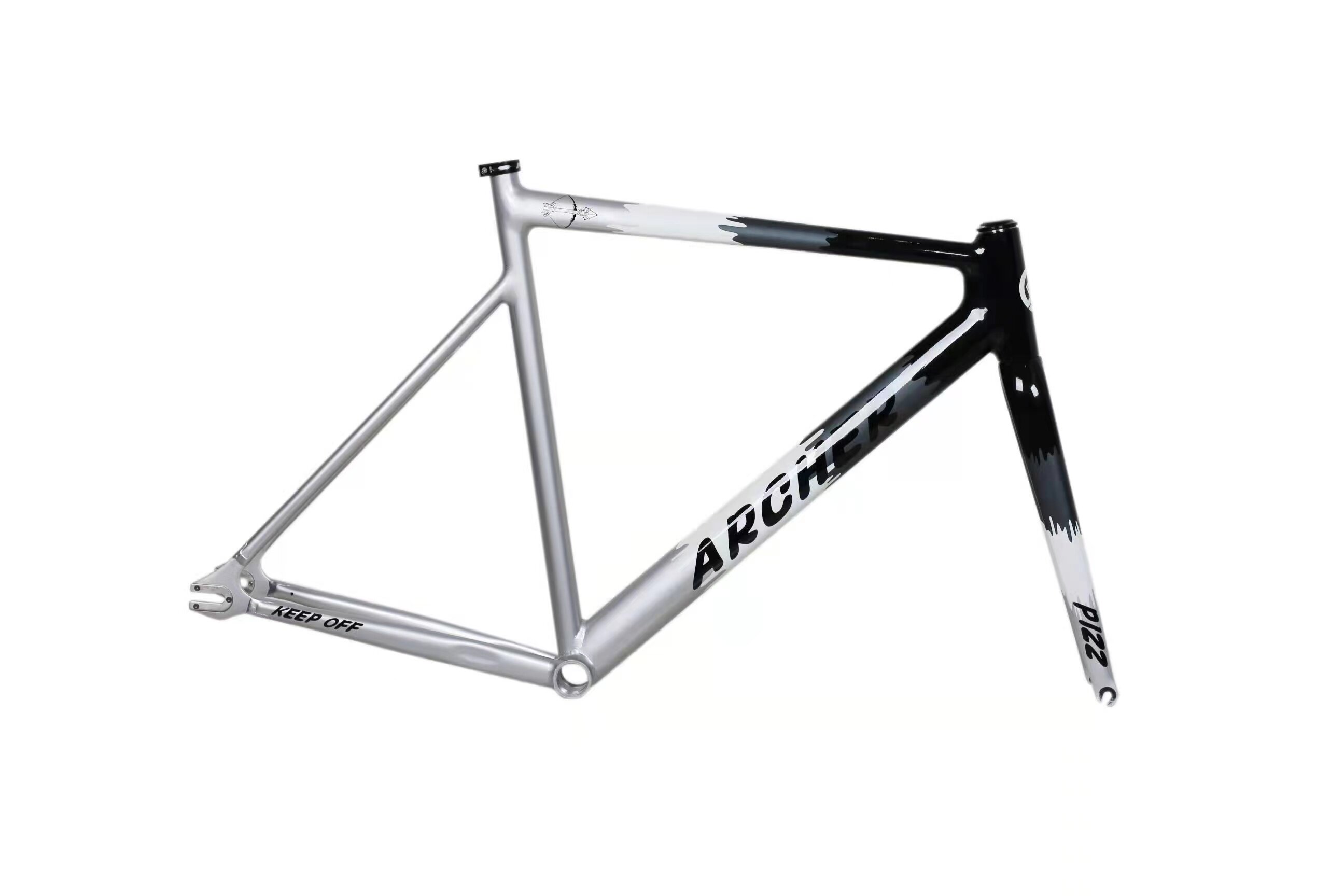澳大利亚 Pizz Archer frameset 银色 单速 场地 死飞车架