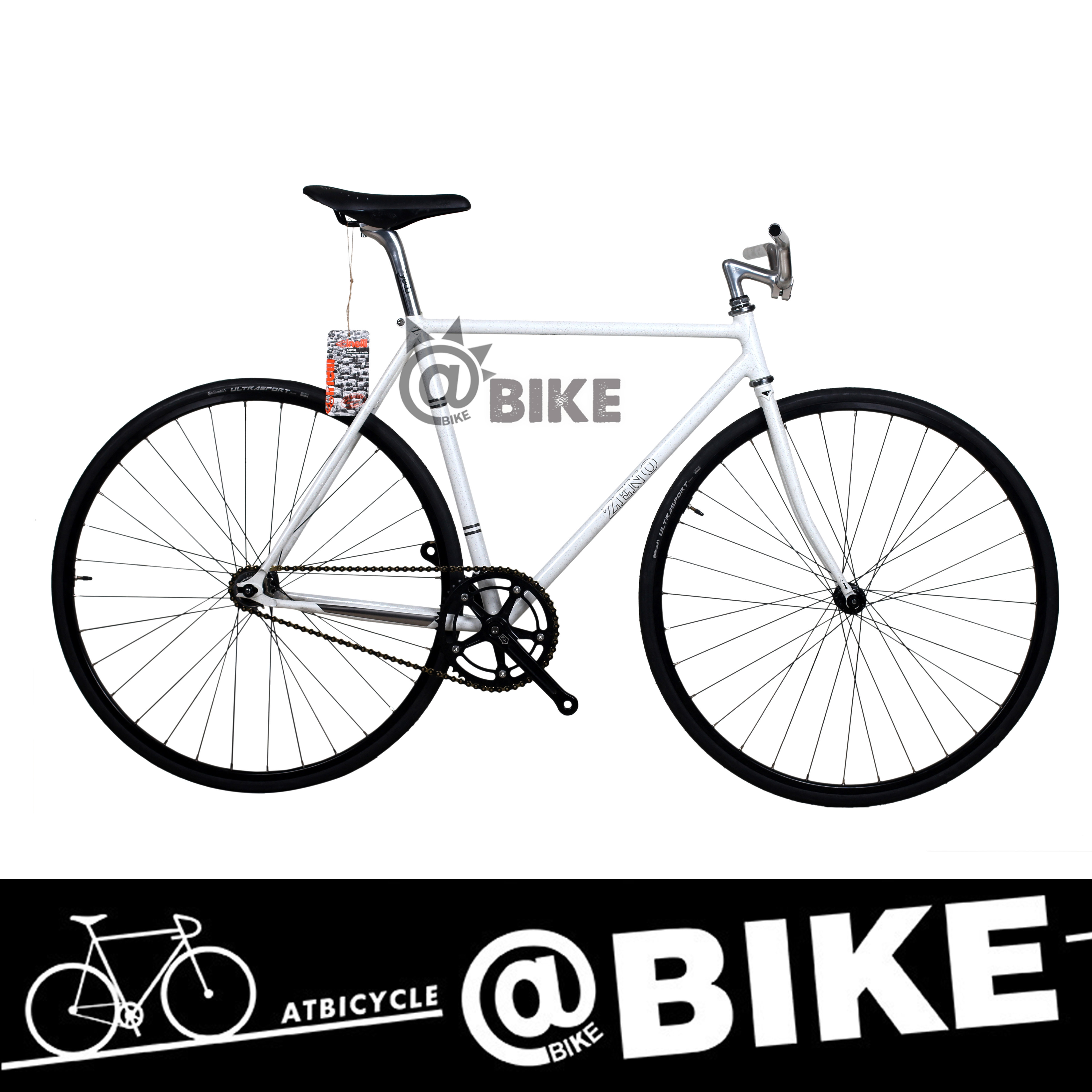@BIKE FIXED GEAR ZENO LUG系列 THOR复古竞轮死飞场地自行车整车