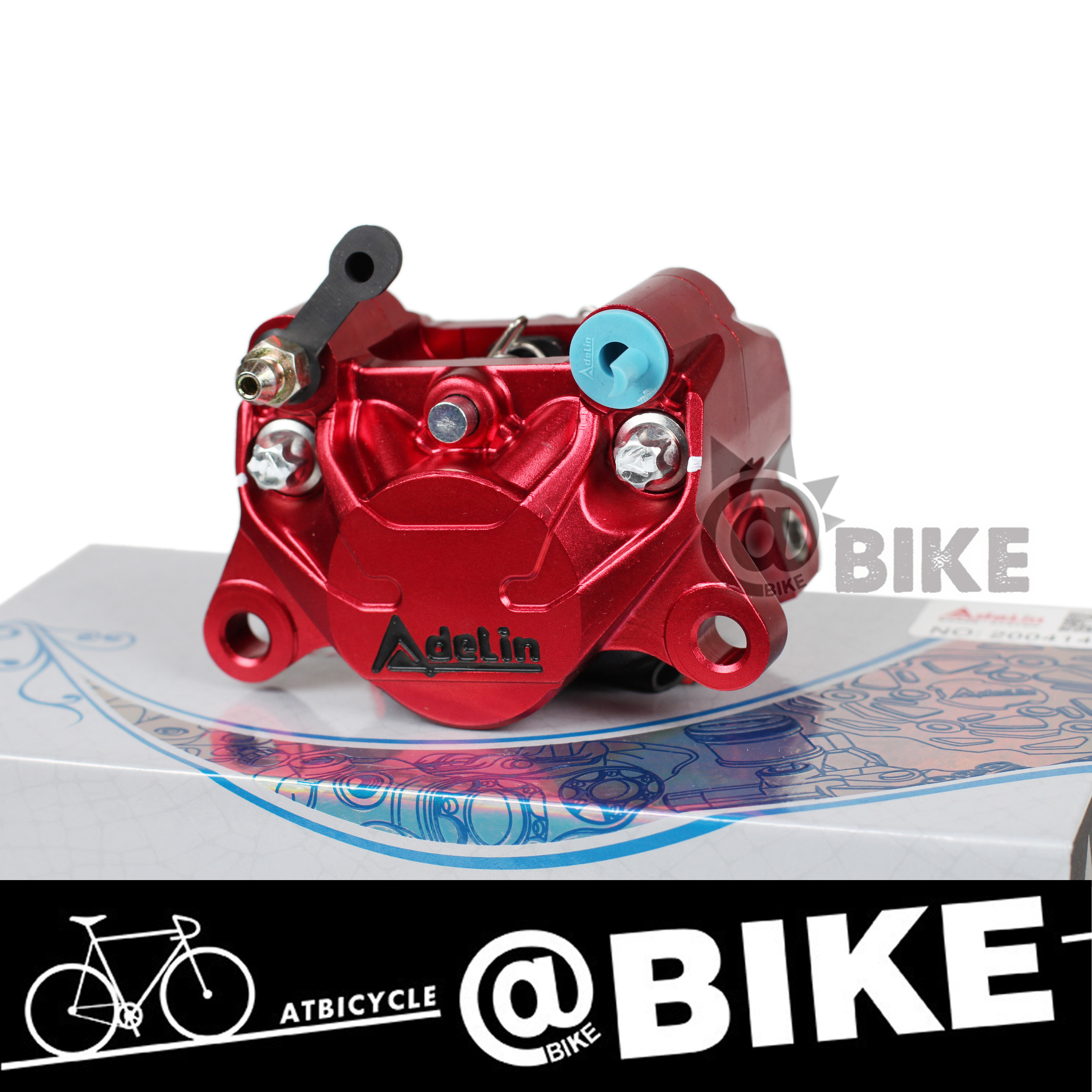 正品爱得利大小螃蟹卡钳小牛n1s/u b刹车碟刹套件ak后卡钳