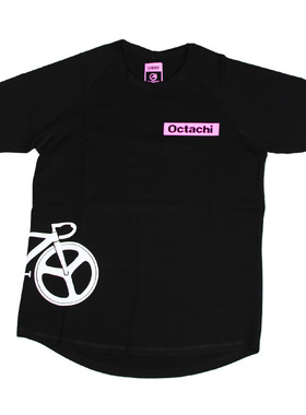 @BIKE (ATBICYCLE) 六周年限量纪念 3M反光 骑行T 恤 OCTACHI  粉